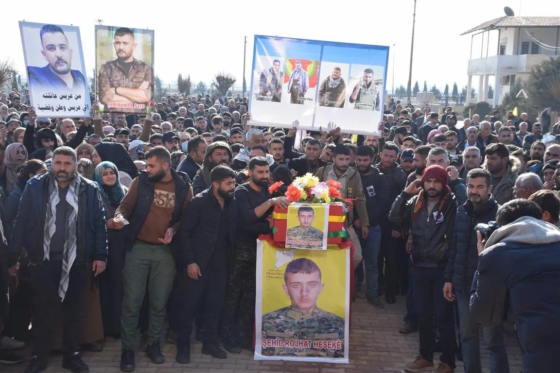 Şehîd Rojhat Hesekê bi merasîmekê hat oxirkirin