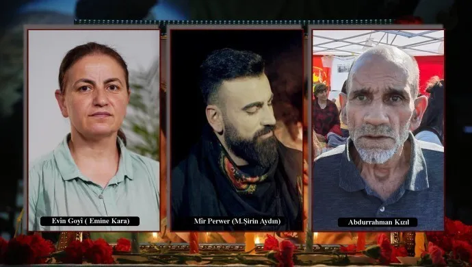 Wê cenazeyên şehîdên komkujiya Parîsê ber bi Bakur û Başûrê Kurdistanê ve werin oxirkirin