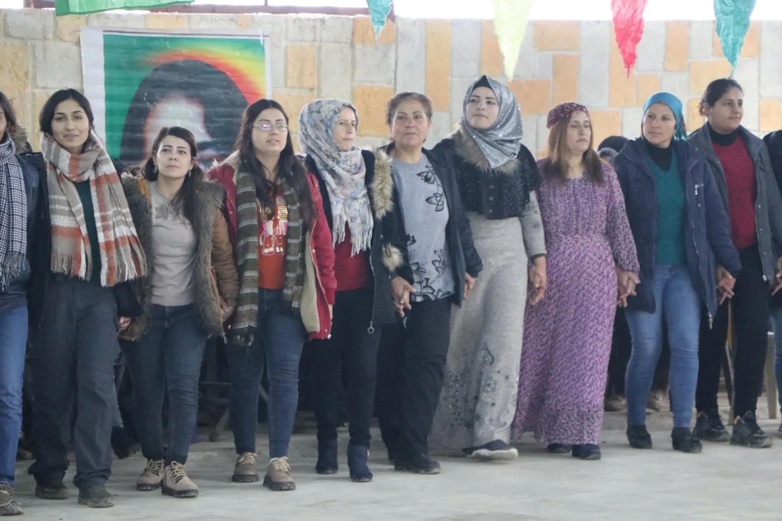 Jinên herêma Efrînê salvegera 18'emîn a damezrandina Kongra Star pîroz kir