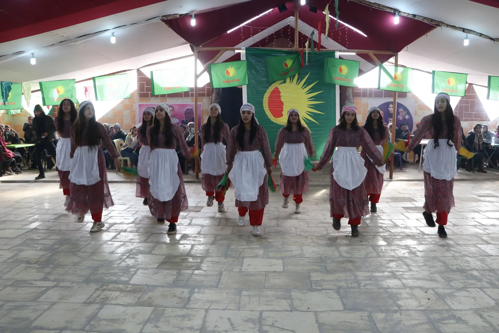 Jinên herêma Efrînê salvegera 18'emîn a damezrandina Kongra Star pîroz kir