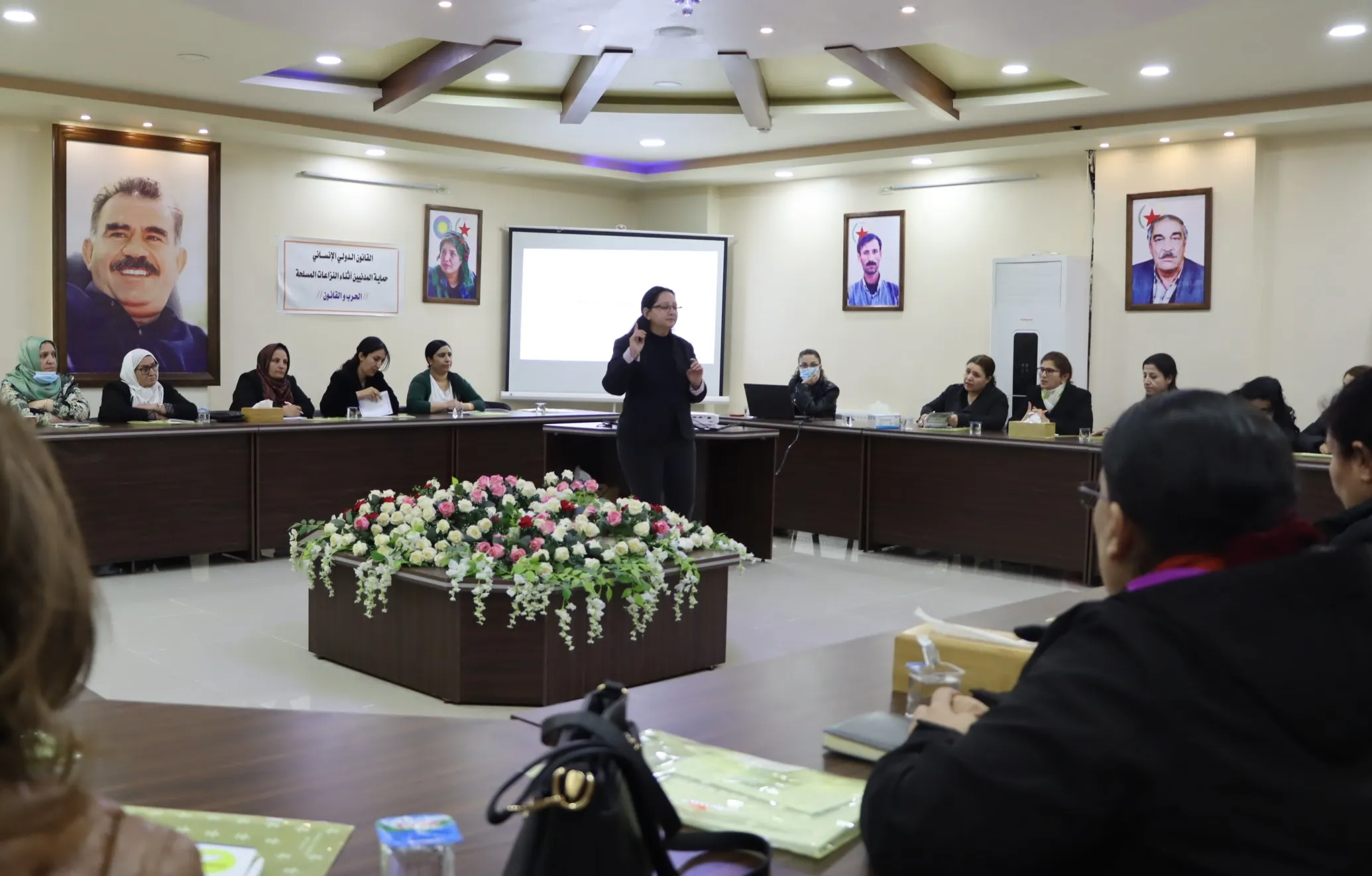 ​​​​​​​Meclisa Jinan a PYD û rêxistineke hiqûqî semînerek da