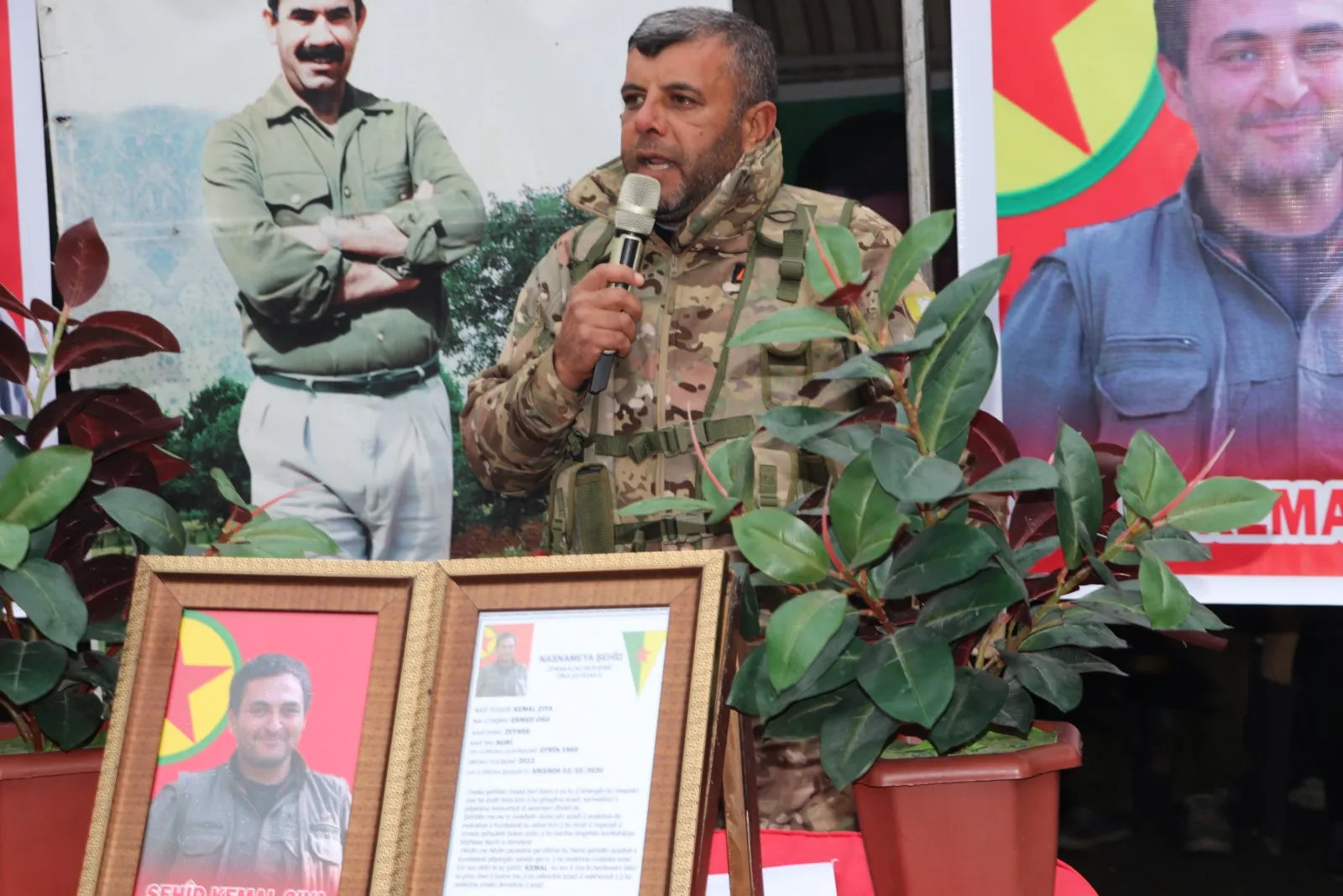 Şêniyên Helebê sersaxî da malbata şehîd Kemal Çiya