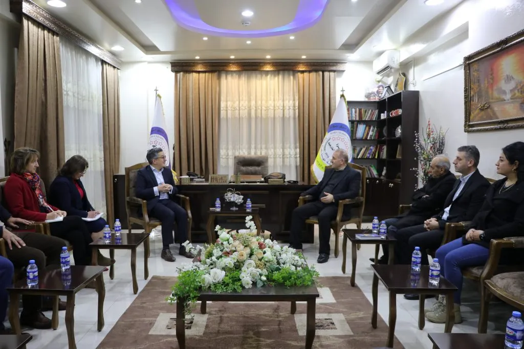 ​​​​​​​Daîreya Têkiliyên Derve bi nûnerê Amerîkayê yê Bakur û Rojhilatê Sûriyê re civiya