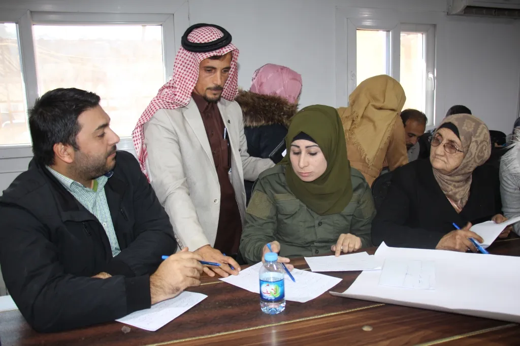 `Hevjiyana Azad` navnîşan werşeya kar a Meclisa Jinan a Partiya Sûriya Pêşerojê ya Minbicê bû