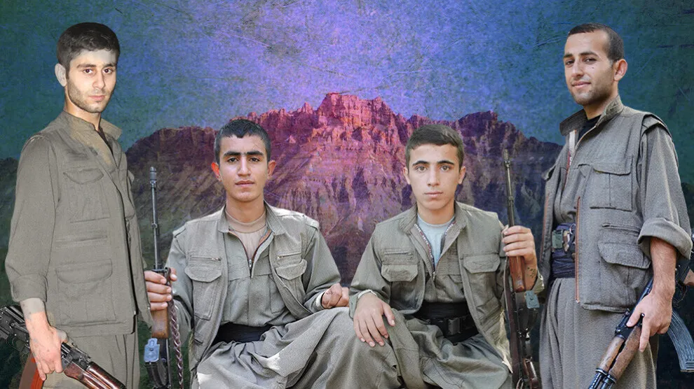 HPG`ê 4 hevrêyên xwe yên şehîd bi bîr anîn