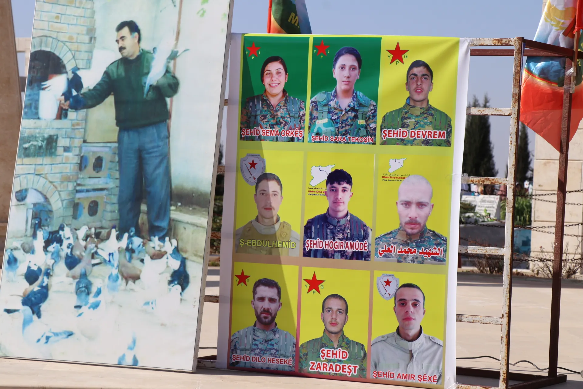 Şehîdên meha Sibatê li Amûdê hatin bibîranîn