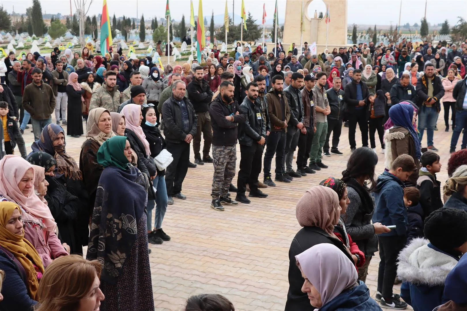 Li Hesekê merasîma xiyabî ya Diyar Serêkaniyê û Dilşêr Efrîn