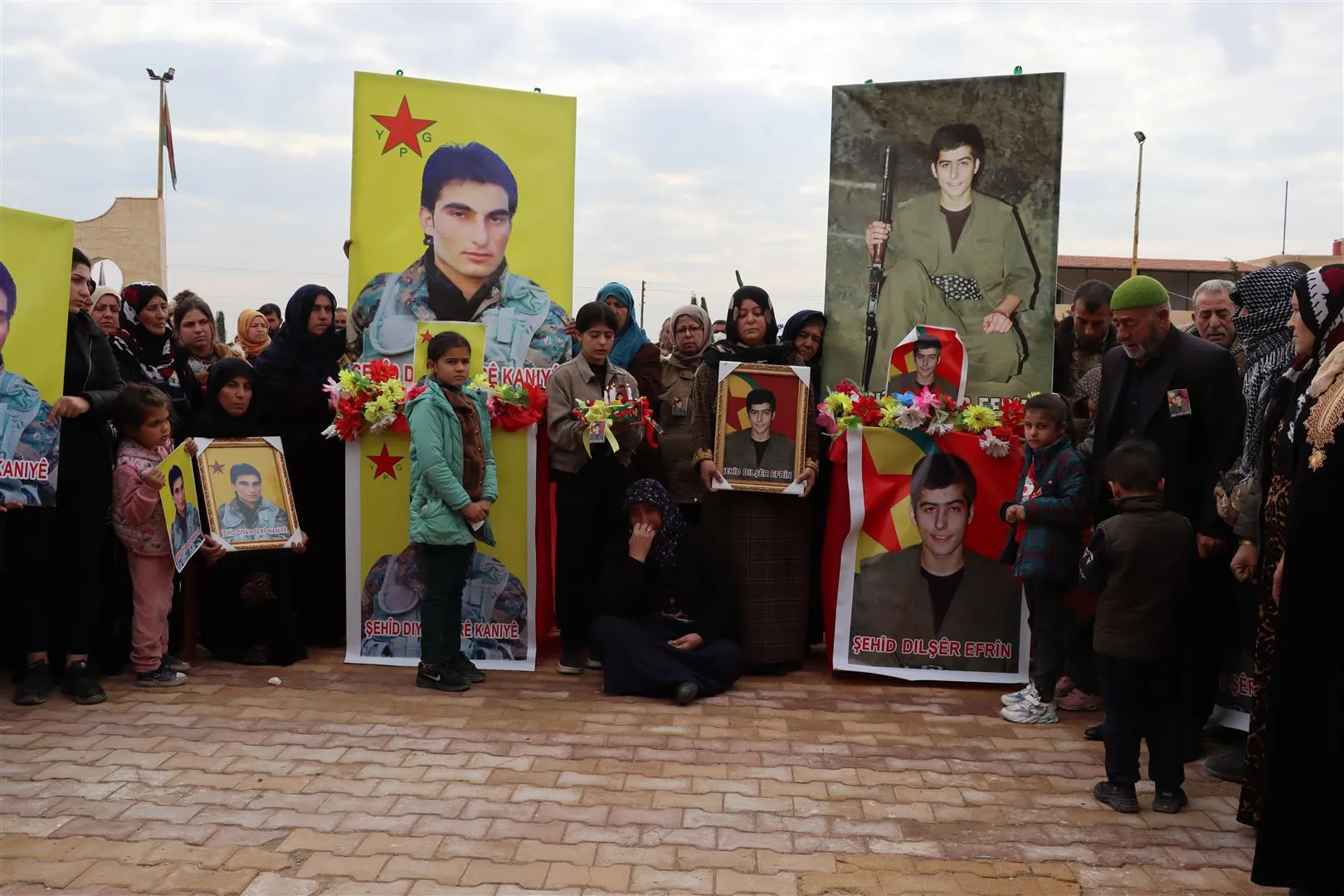 Li Hesekê merasîma xiyabî ya Diyar Serêkaniyê û Dilşêr Efrîn