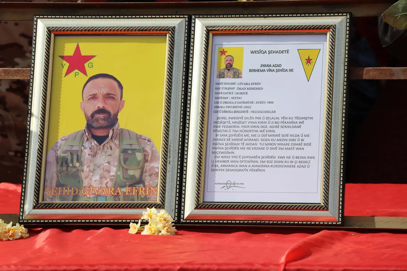 ​​​​​​​Şêniyên Efrînê şehîd Gîvara Efrîn oxir kir