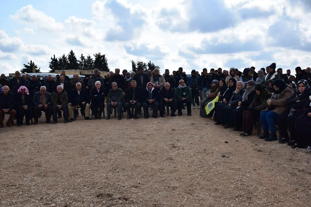 Şêniyên kantona Qamişlo sersaxî dan malbata şehîd Nûpel Tekoşer