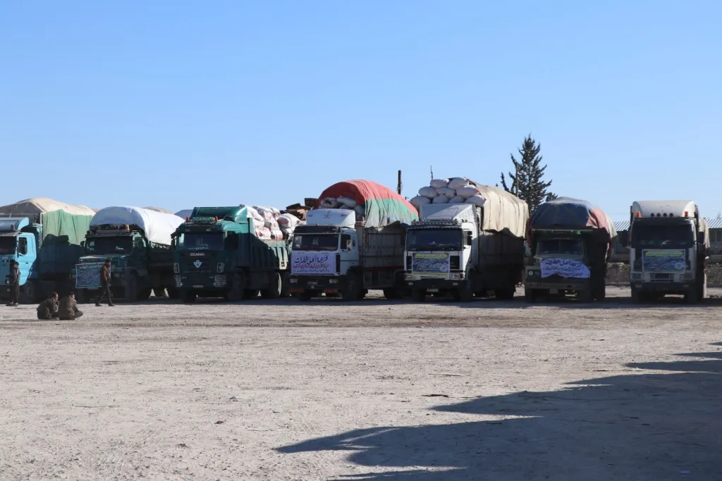 ​​​​​​​Beşa duyemîn a alîkariyên şêniyên Bakur û Rojhilatê Sûriyê derbasî herêmên wêranbûyî bû