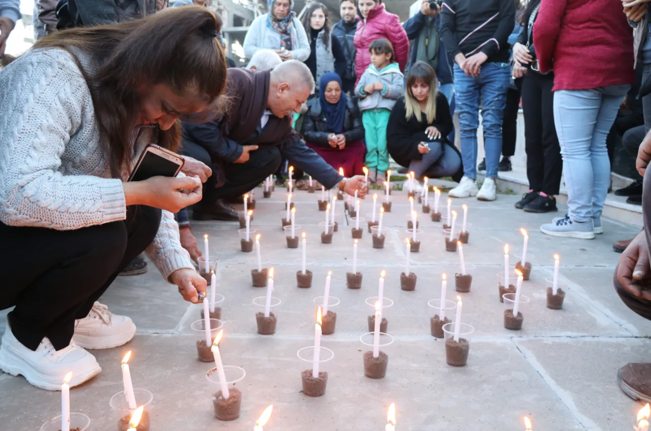 ​​​​​​​Şehîdên Efrînê bi findan hatin bîranîn