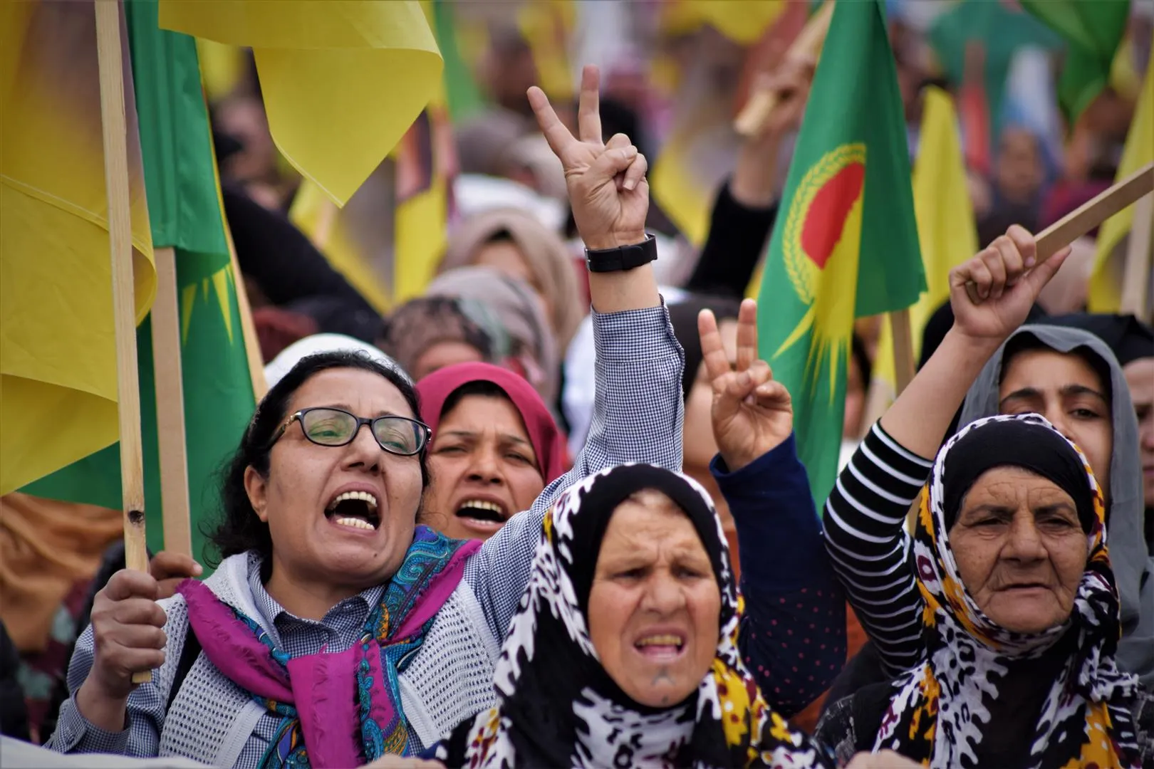 ​​​​​​​Şêniyên Hesekê banga rizgarkirina Efrînê kir