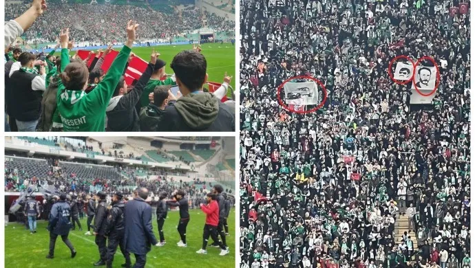 ​​​​​​​Nîjadperestan êrişî lîstikvanên Amedsporê kir