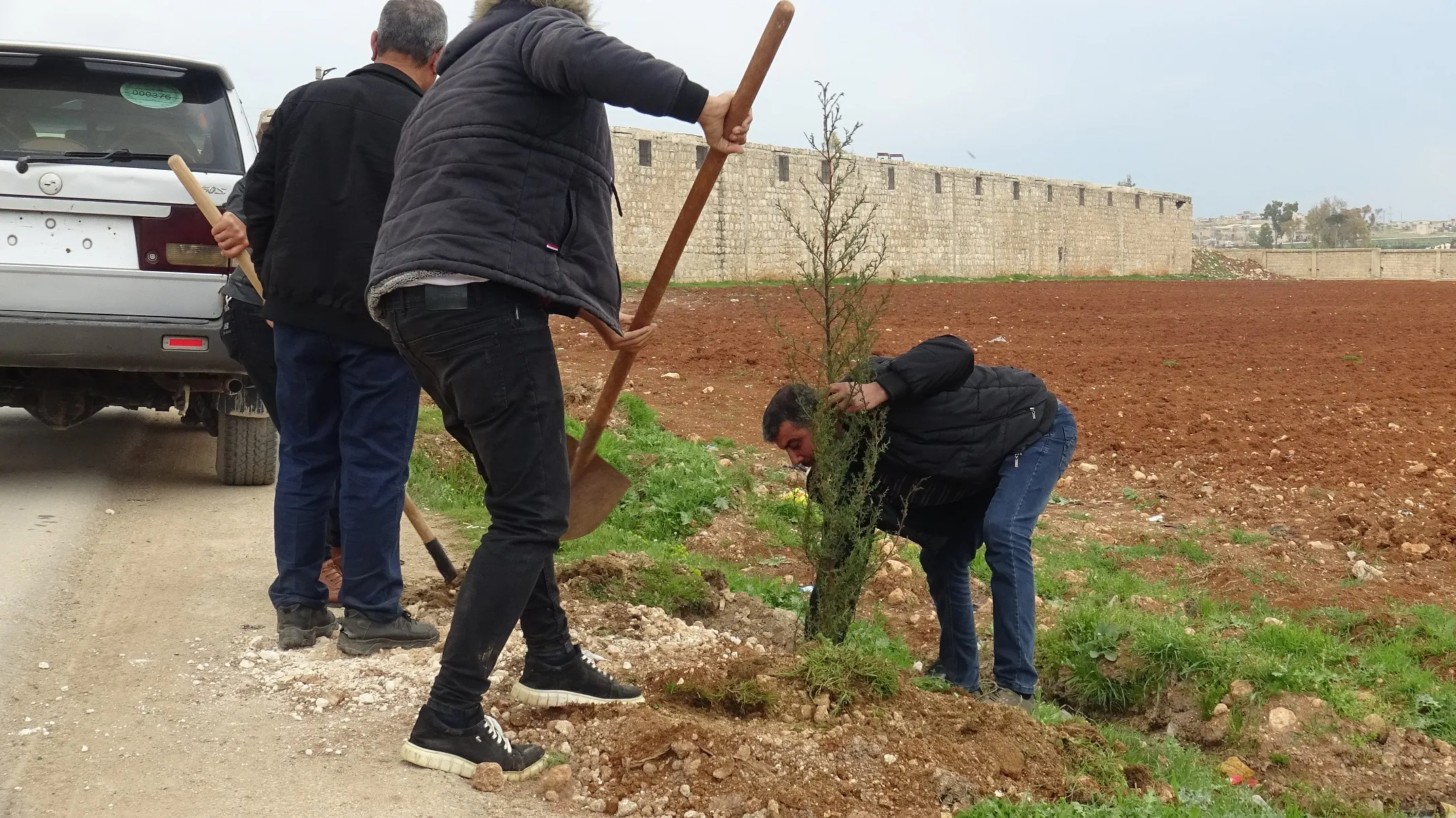 Hemleya dar çandinê li Şehbayê didome