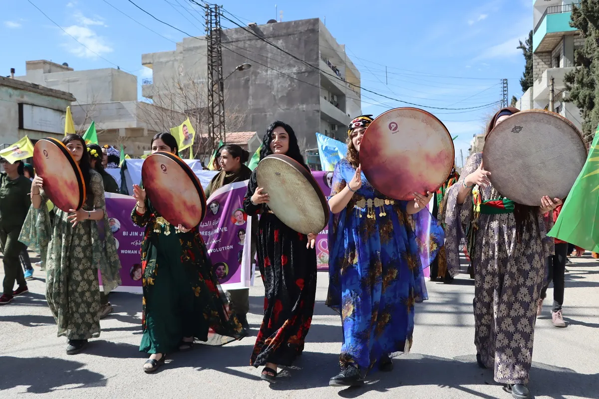 Pîrozbahiyên 8’ê Adarê yên li Qamişloyê