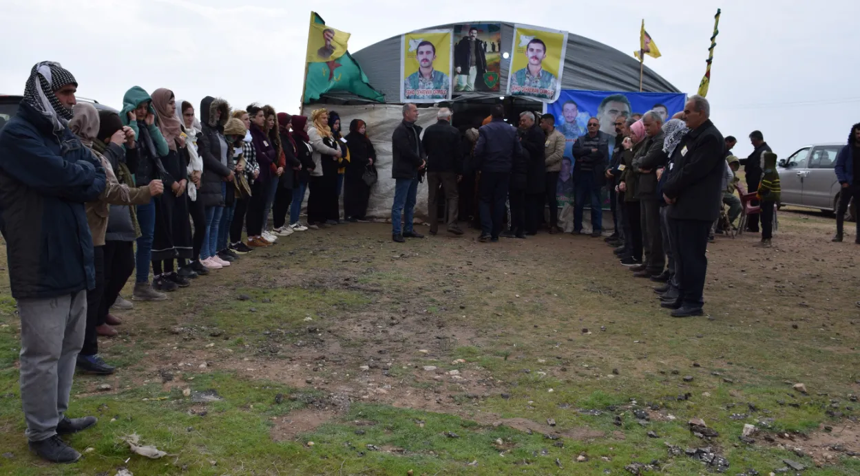 ​​​​​​​Ji bo şehîd Qehreman Qamişlo merasîma sersaxiyê