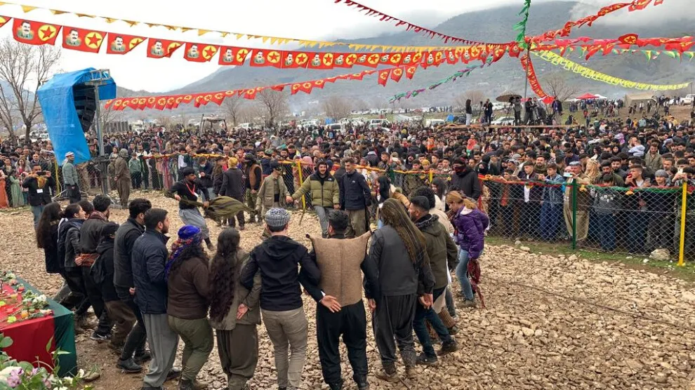 Newroza Qendîlê bi dirûşma 'Bijî Serok Apo' bi dawî bû