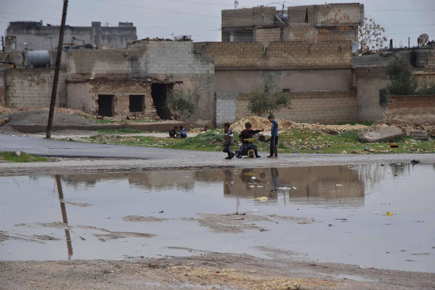 ​​​​​​​Li Kobanê û Hesekê ji ber lehiyan 2 zarok mirin