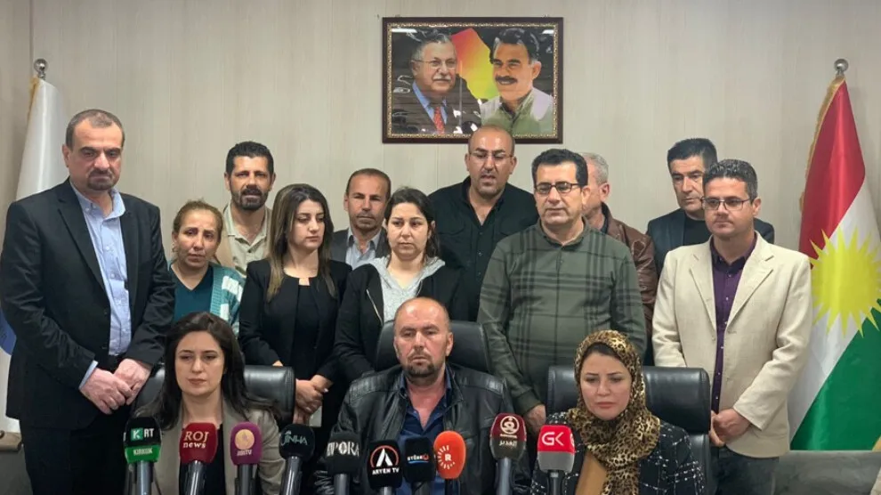 Bereya Piştevaniya Bi Rojava re komkujiya li Cindirêsê şermezar kir