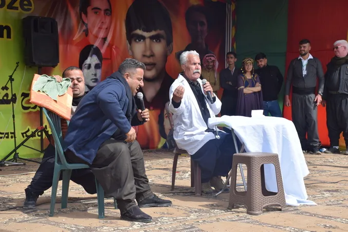 Pîrozbahiyên Newroza Bakûr û Rojhilatê Suriyê bi dirûşmeyên azadiyê bi dawî bûn
