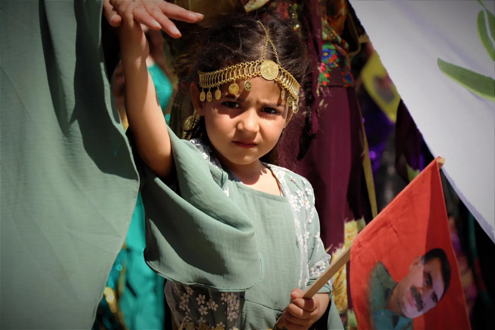 ​​​​​​​Li kantona Hesekê jî bi hezaran jin li qadan bûn