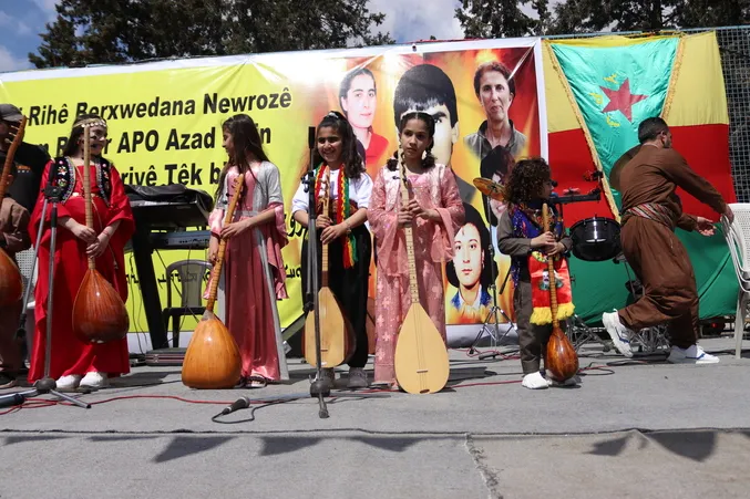 Kurd û dostên wan li Şamê Newroz pîroz kir