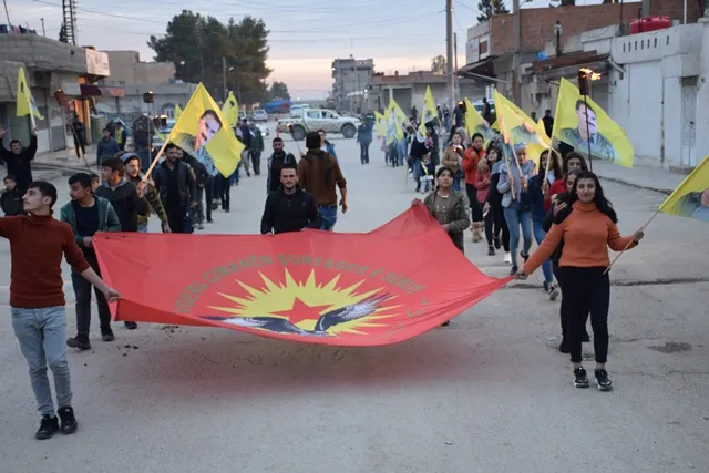 ​​​​​​​Li Tirbespiyê û Hesekê agirê Newrozê hat dadan