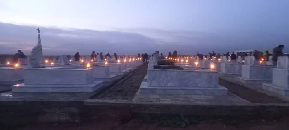 ​​​​​​​Kolan û qadên Bakur û Rojhilatê Sûriyeyê bi agirê Newrozê xemilîn