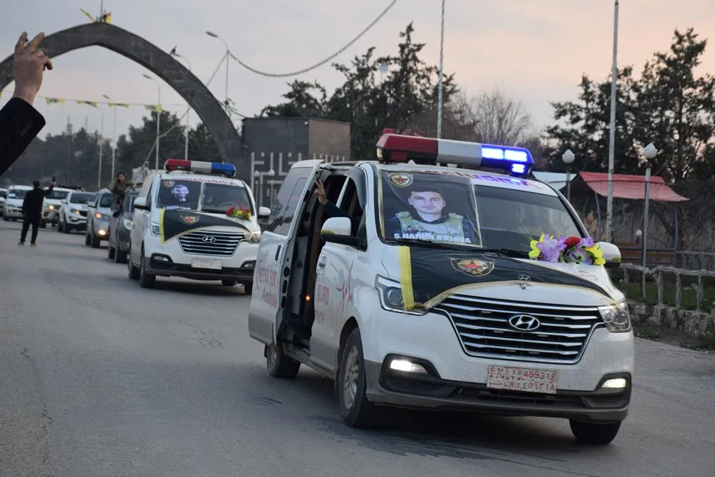 ​​​​​​​Şênyên Dêrik, Girkê Legê û Çilaxa cenazeyên 6 şehîdan oxir kirin