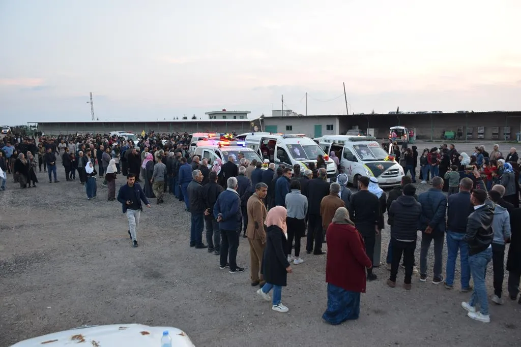 ​​​​​​​Şênyên Dêrik, Girkê Legê û Çilaxa cenazeyên 6 şehîdan oxir kirin