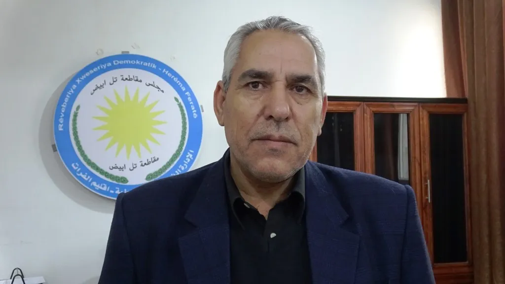 ​​​​​​​Hemîd El Ebid têkildarî belavbûna çeteyên HTŞ`ê li Girê Spî hişyarî da