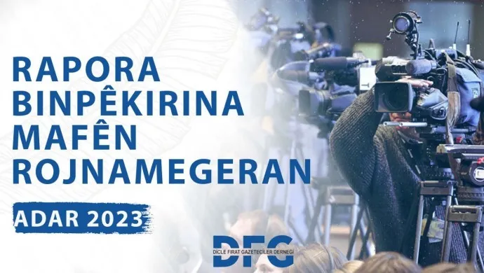 ​​​​​​​DFG: 16 rojnamevan destgîr kirin, rojnamevanek hate girtin û 330 nûçe asteng kirin