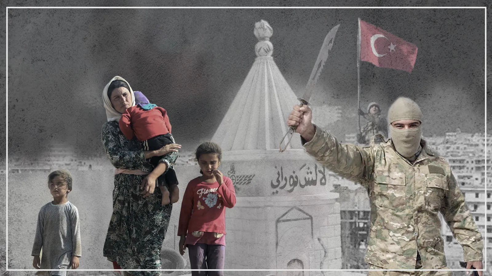 Çeteyan perestgeheke êzidiyan li Efrînê xira kir
