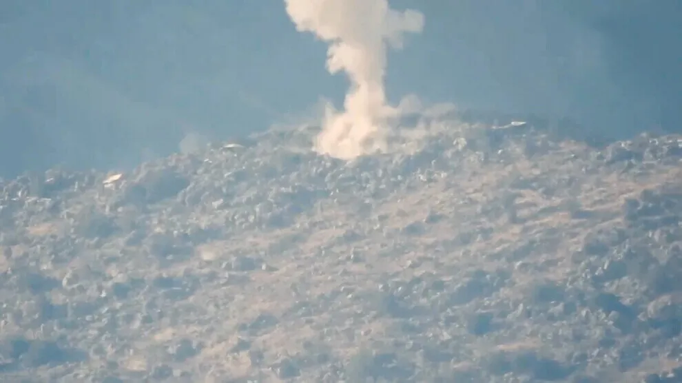 Dewleta dagirker gundekî Amêdiyê bombebaran kir