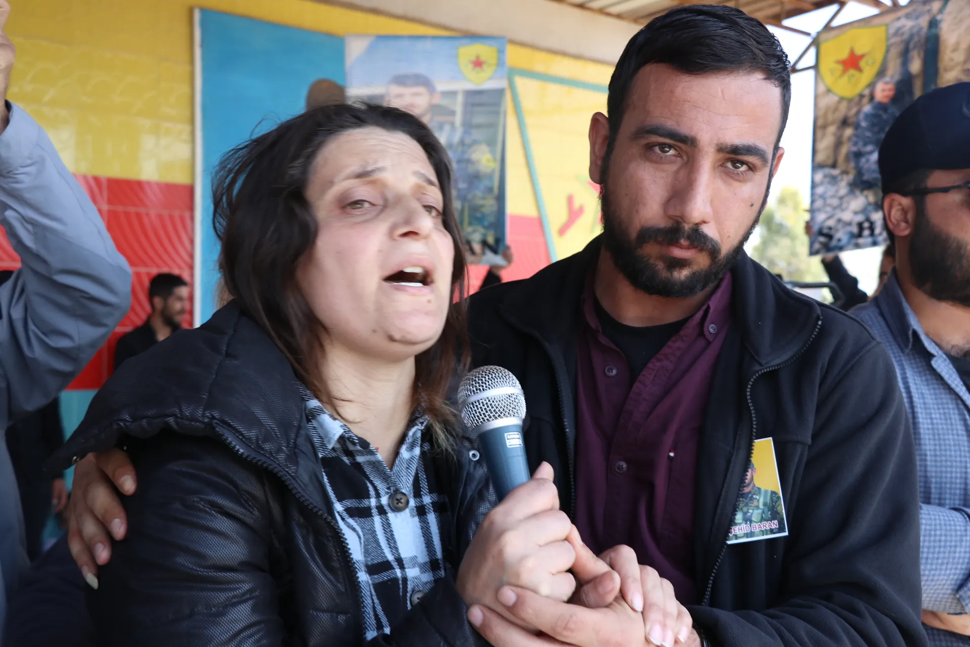 Hevjîna şehîd Baran soza şopandina rêça wî da