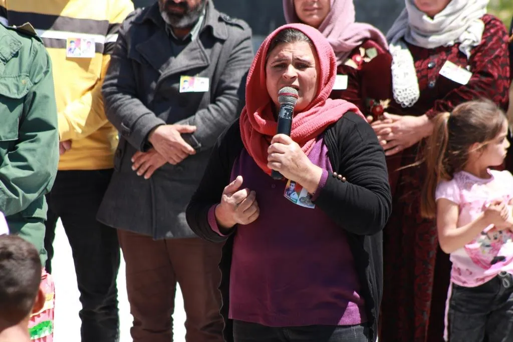 ​​​​​​​Li Kobanê merasîmên şehîdan