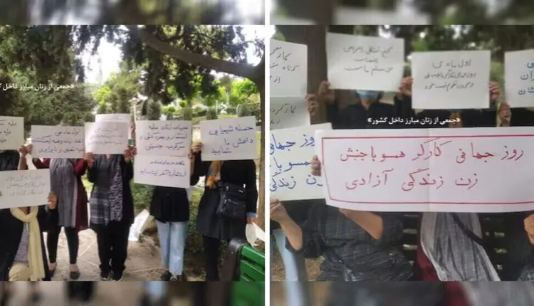 Li Îranê jinên kedkar û aktivîst 1’ê Gulanê pîroz kir