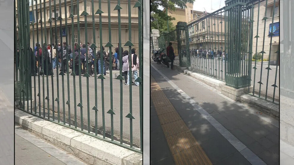 Li Tehranê ji ber hîcaba bi zorê êrişî xwendekaran kirin