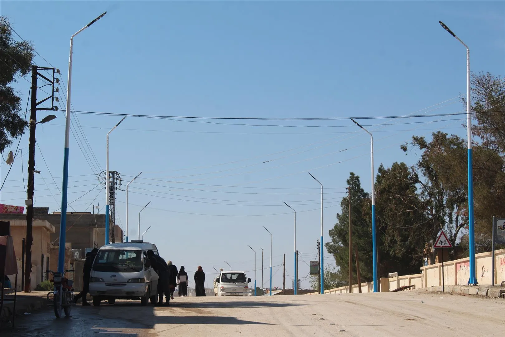 ​​​​​​​Projeya ronîkirina kolanên navçeya Holê bi dawî bû