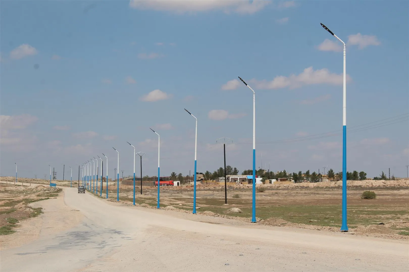 ​​​​​​​Projeya ronîkirina kolanên navçeya Holê bi dawî bû