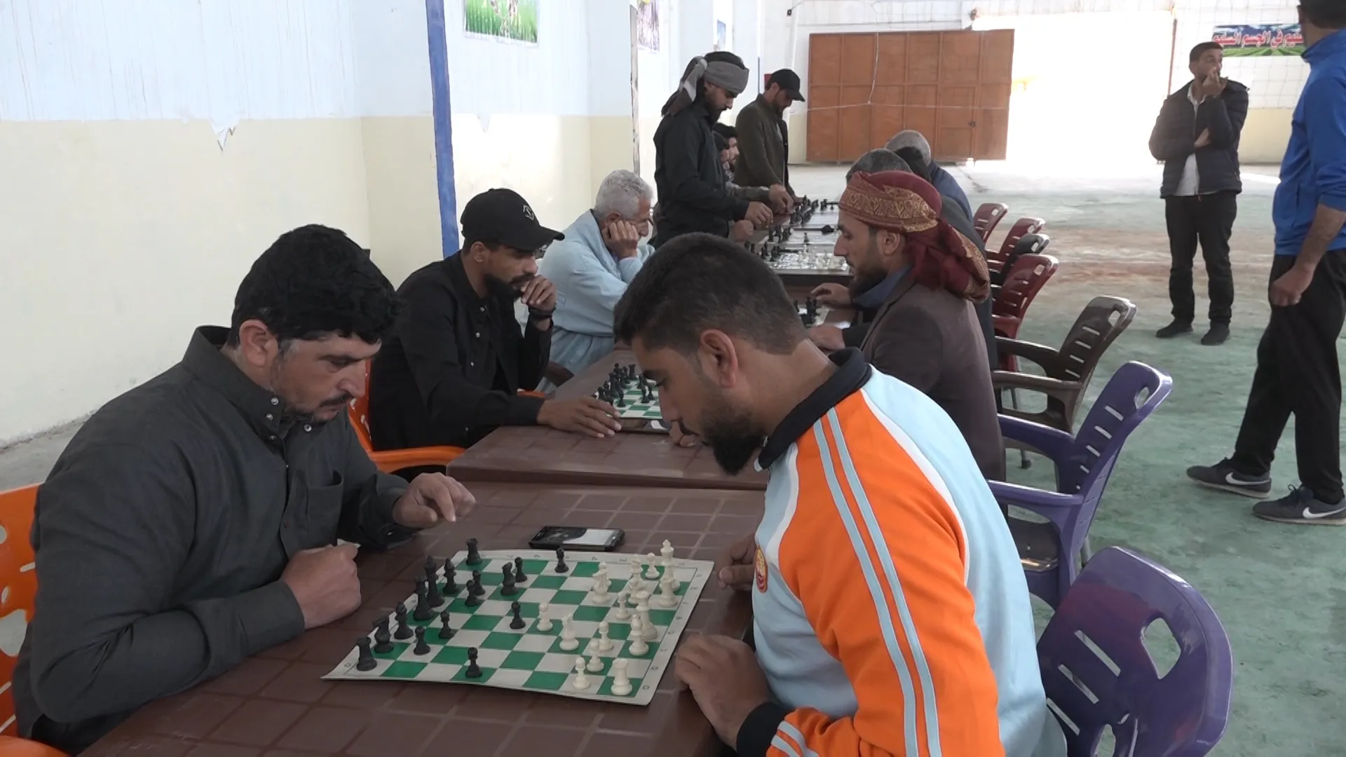 Di çarçoveya têkoşîna dijî hişbirê de turnuveya kişkê li dar xistin