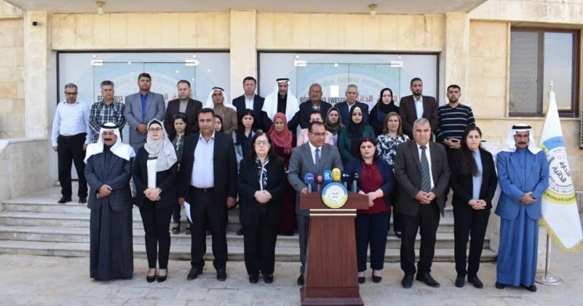 ​​​​​​​32 partiyên siyasî destek da beyannameya Rêveberiya Xweser