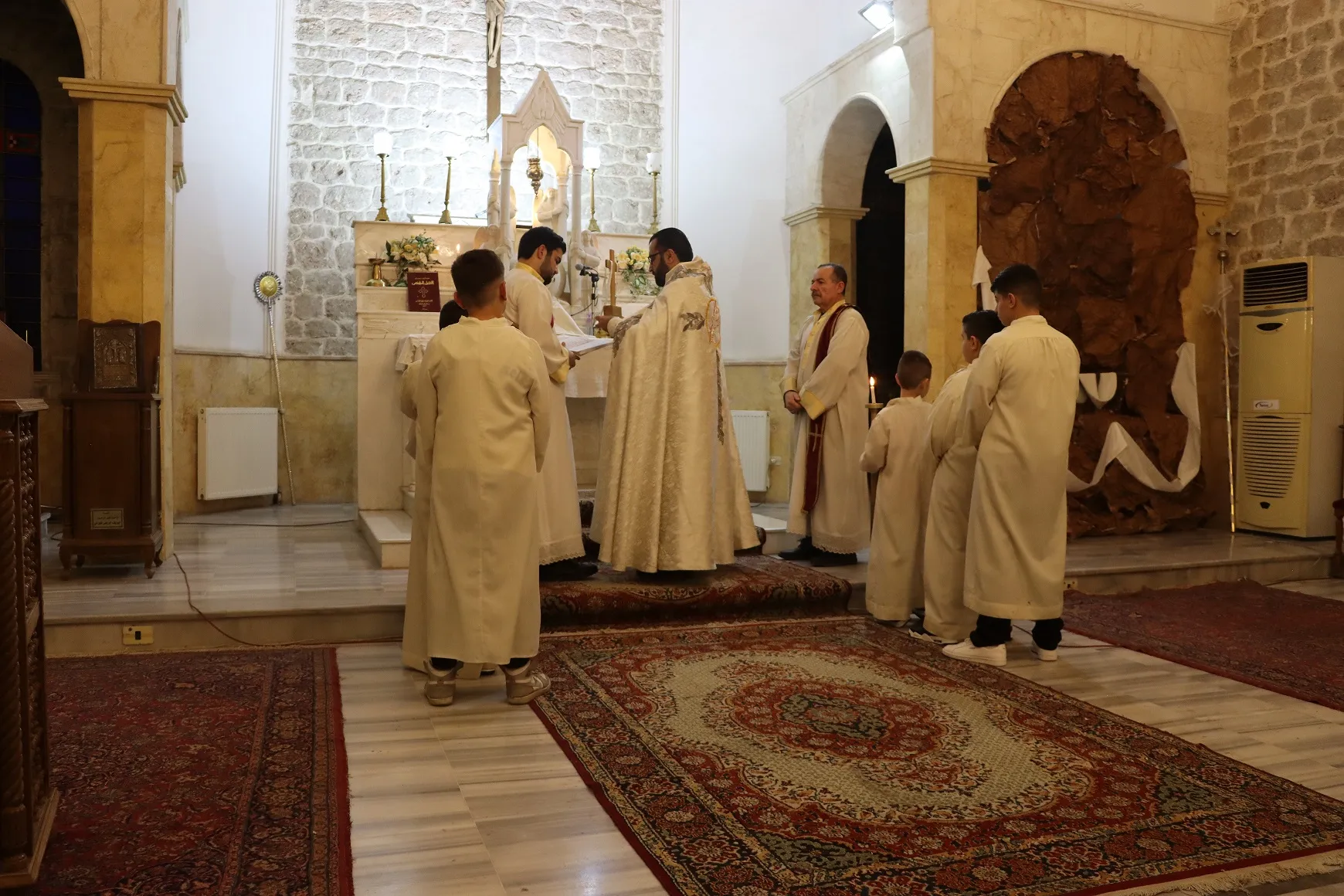 ​​​​​​​Xiristiyanên Qamişlo Cejna Qiyametê pîroz kir