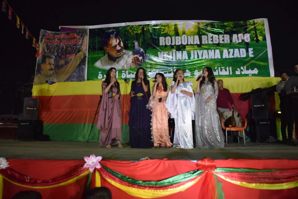 Li 3 navçeyan rojbûna Rêber Abdullah Ocalan hat pîrozkirin