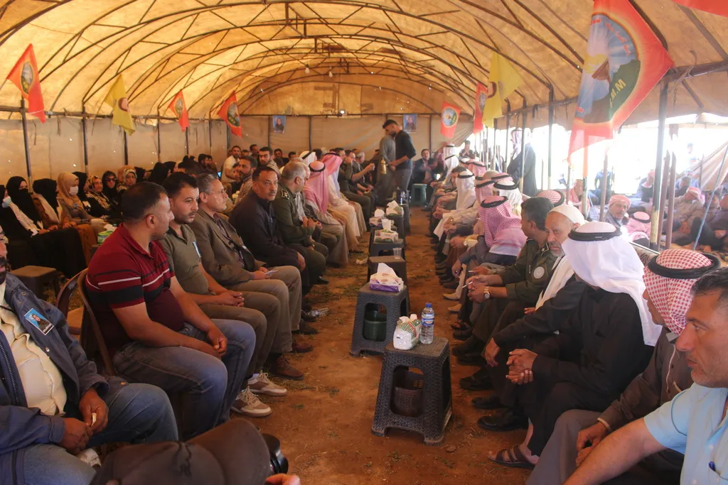 Şêniyên Til Birakê sersaxî da malbata Melke Nasir El Ayid