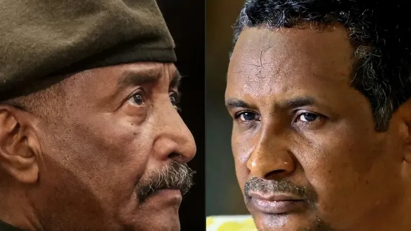 ​​​​​​​El Burhan, Himedetî ji peywirê xist