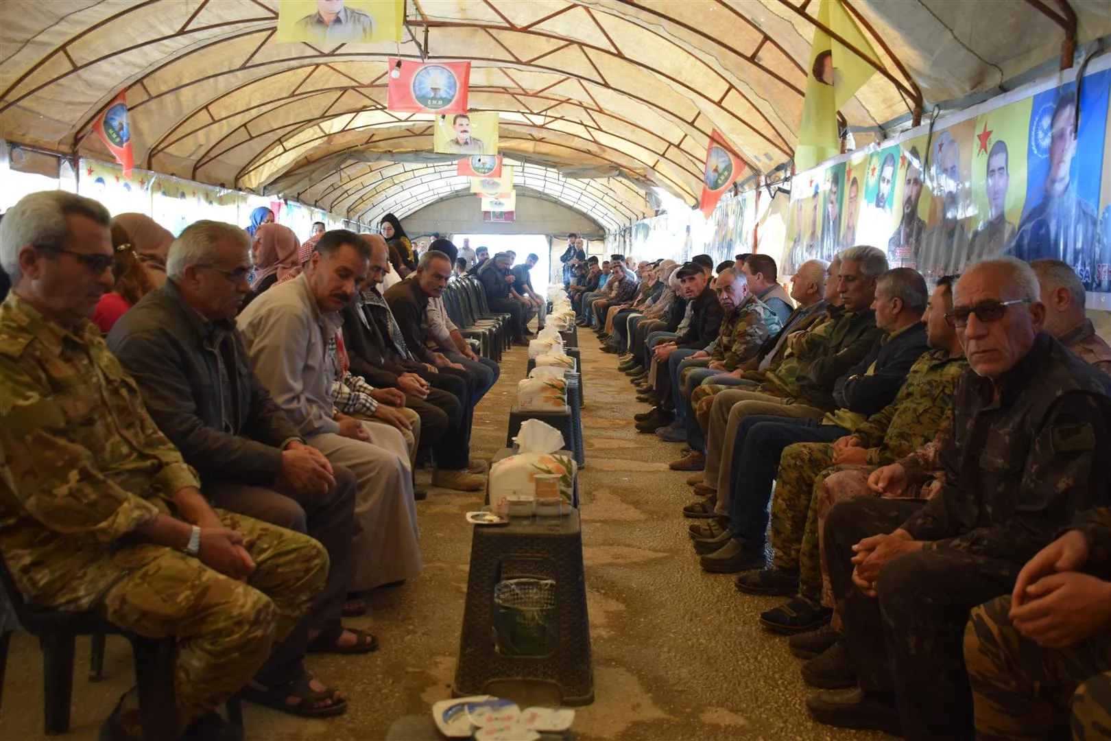 Li Hesekê merasîma sersaxiya şehîd Rênas û şehîd Dilşad