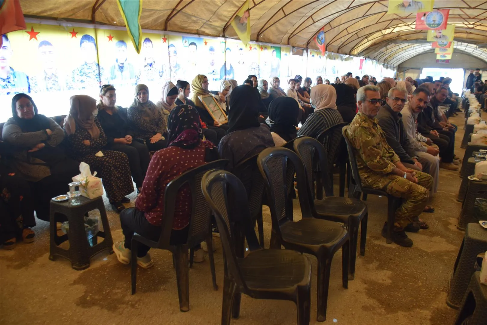 Li Hesekê merasîma sersaxiya şehîd Rênas û şehîd Dilşad