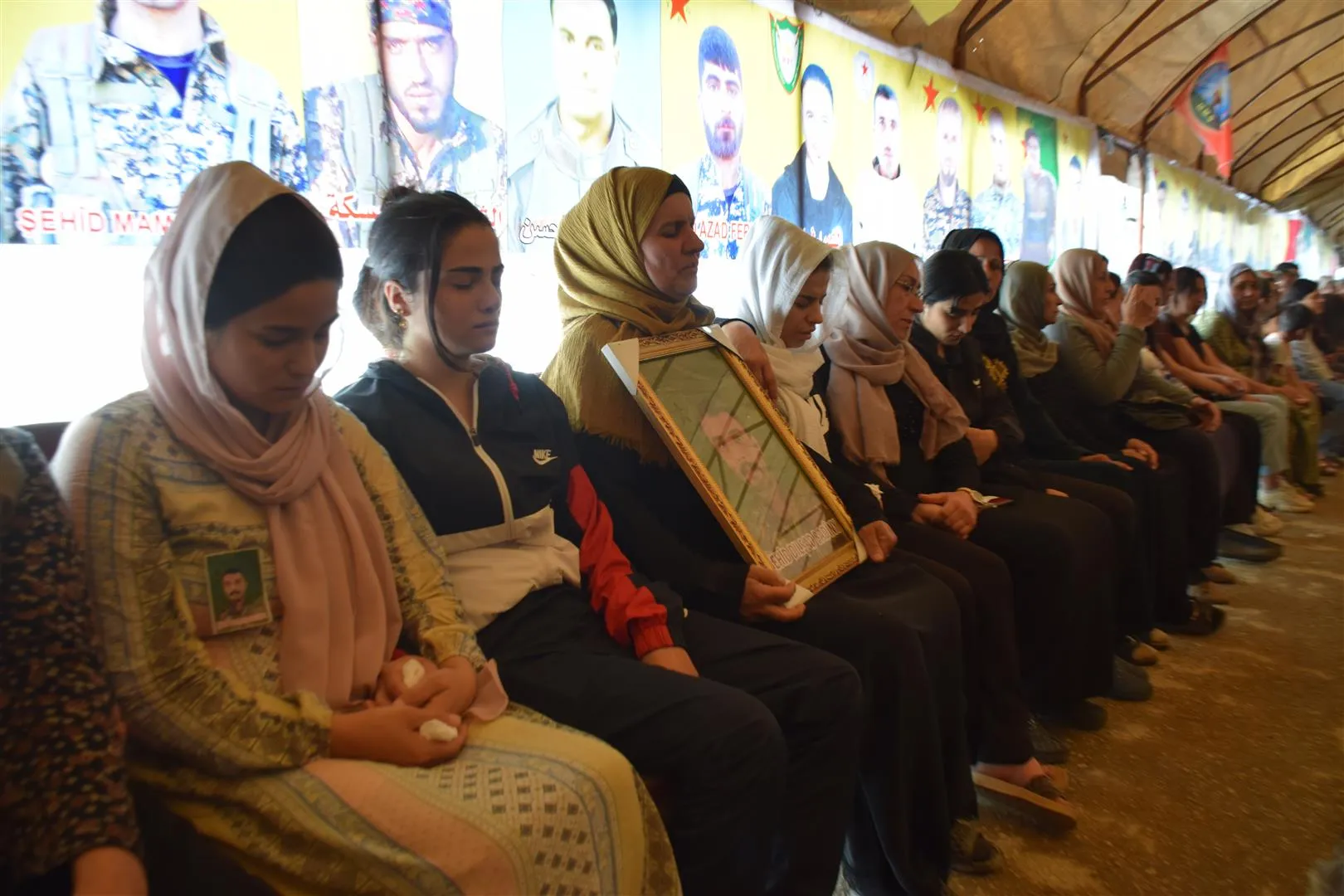 Li Hesekê merasîma sersaxiya şehîd Rênas û şehîd Dilşad